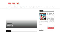 Desktop Screenshot of janjantak.com